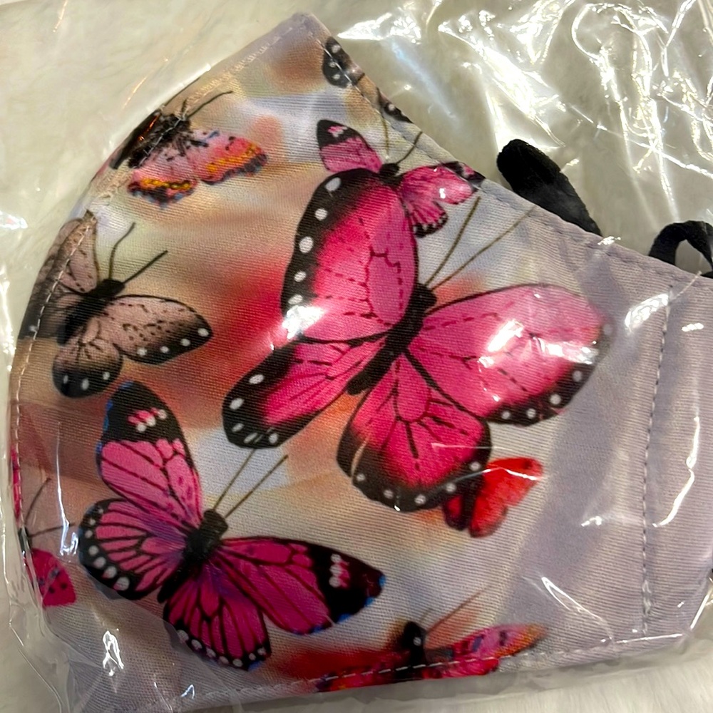 Butterfly face mask